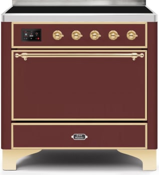 Ilve Majestic II Collection UMI09QNS3BUG - 36 Inch Freestanding Induction Range