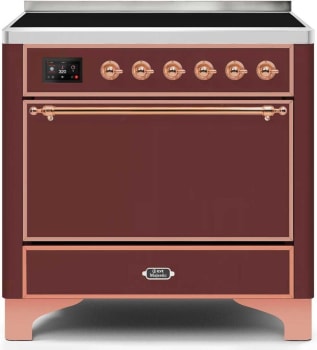Ilve Majestic II Collection UMI09QNS3BUP - 36 Inch Freestanding Induction Range