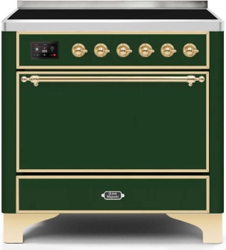Ilve Majestic II Collection UMI09QNS3EGG - 36 Inch Freestanding Induction Range