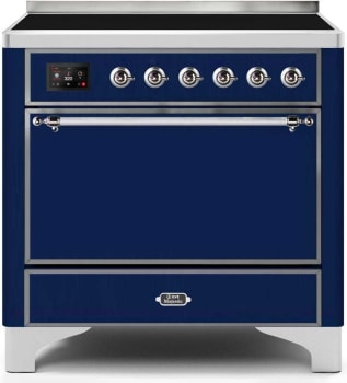 Ilve Majestic II Collection UMI09QNS3MBC - 36 Inch Freestanding Induction Range