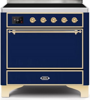 Ilve Majestic II Collection UMI09QNS3MBG - 36 Inch Freestanding Induction Range