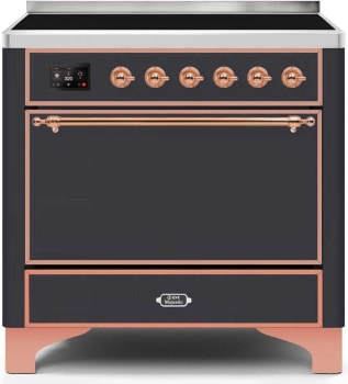 Ilve Majestic II Collection UMI09QNS3MGP - 36 Inch Freestanding Induction Range