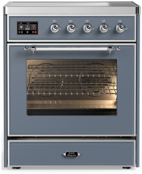 Ilve Majestic III Collection UMIB30NR3BGC - 30 Inch Induction Range with 4 Induction Elements