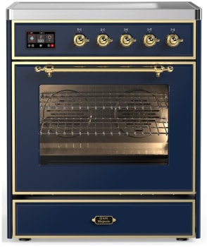 Ilve Majestic III Collection UMIB30NR3MBG - 30 Inch Induction Range with 4 Induction Elements