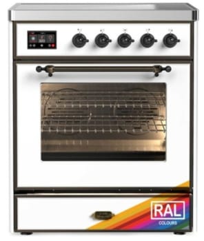 Ilve Majestic III Collection UMIB30NR3RAB - 30 Inch Induction Range with 4 Induction Elements