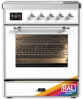 Ilve Majestic III Collection UMIB30NR3RAC - 30 Inch Induction Range with 4 Induction Elements