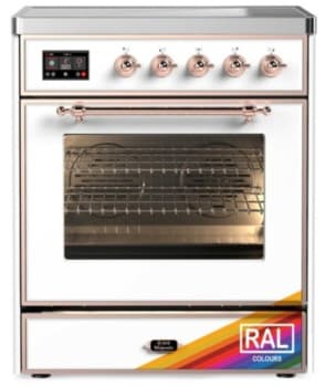Ilve Majestic III Collection UMIB30NR3RAP - 30 Inch Induction Range with 4 Induction Elements
