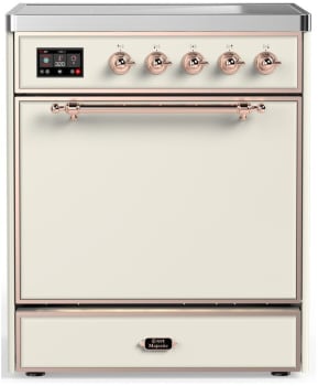 Ilve Majestic III Collection UMIB30QNR3AWP - 30 Inch Induction Range with 4 Induction Elements