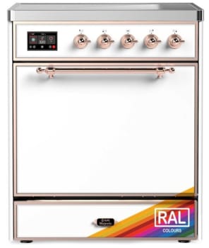 Ilve Majestic III Collection UMIB30QNR3RAP - 30 Inch Induction Range with 4 Induction Elements