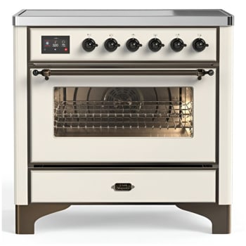 Ilve Majestic III Collection UMIB36NR3AWB - 36 Inch Induction Range with 6 Induction Elements