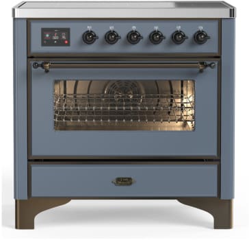 Ilve Majestic III Collection UMIB36NR3BGB - 36 Inch Induction Range with 6 Induction Elements