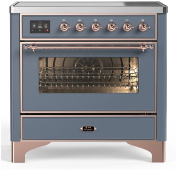 Ilve Majestic III Collection UMIB36NR3BGP - 36 Inch Induction Range with 6 Induction Elements