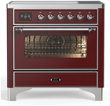 Ilve Majestic III Collection UMIB36NR3BUC - 36 Inch Induction Range with 6 Induction Elements