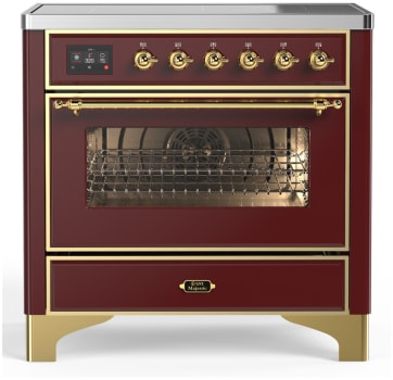 Ilve Majestic III Collection UMIB36NR3BUG - 36 Inch Induction Range with 6 Induction Elements