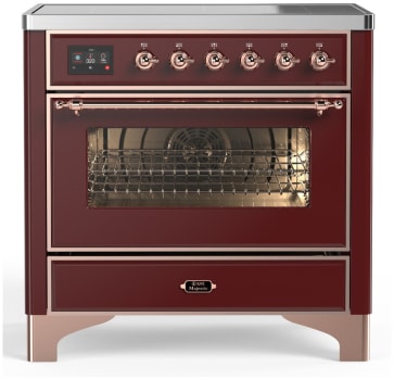 Ilve Majestic III Collection UMIB36NR3BUP - 36 Inch Induction Range with 6 Induction Elements