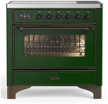 Ilve Majestic III Collection UMIB36NR3EGB - 36 Inch Induction Range with 6 Induction Elements