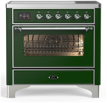 Ilve Majestic III Collection UMIB36NR3EGC - 36 Inch Induction Range with 6 Induction Elements