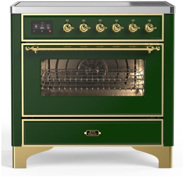 Ilve Majestic III Collection UMIB36NR3EGG - 36 Inch Induction Range with 6 Induction Elements