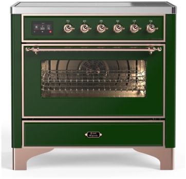 Ilve Majestic III Collection UMIB36NR3EGP - 36 Inch Induction Range with 6 Induction Elements