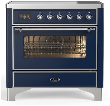 Ilve Majestic III Collection UMIB36NR3MBC - 36 Inch Induction Range with 6 Induction Elements