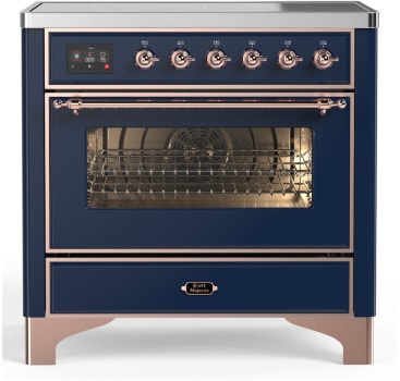 Ilve Majestic III Collection UMIB36NR3MBP - 36 Inch Induction Range with 6 Induction Elements