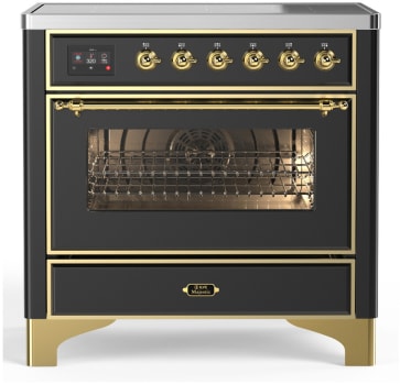 Ilve Majestic III Collection UMIB36NR3MGG - 36 Inch Induction Range with 6 Induction Elements