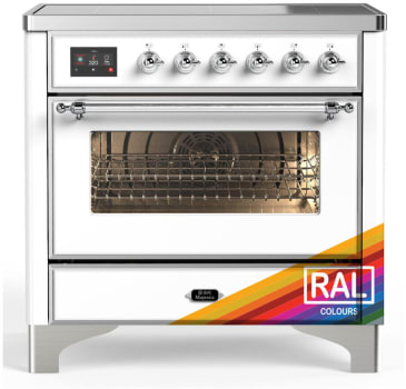 Ilve Majestic III Collection UMIB36NR3RAC - 36 Inch Induction Range with 6 Induction Elements