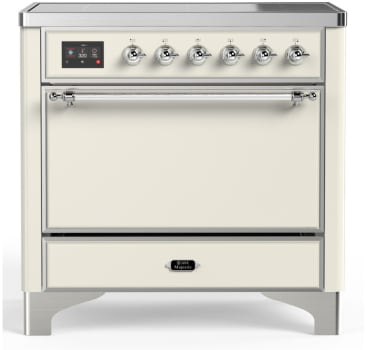 Ilve Majestic III Collection UMIB36QNR3AWC - 36 Inch Induction Range with 6 Induction Elements