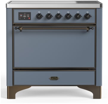 Ilve Majestic III Collection UMIB36QNR3BGB - 36 Inch Induction Range with 6 Induction Elements