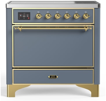 Ilve Majestic III Collection UMIB36QNR3BGG - 36 Inch Induction Range with 6 Induction Elements