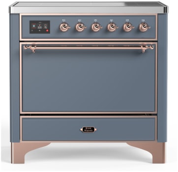 Ilve Majestic III Collection UMIB36QNR3BGP - 36 Inch Induction Range with 6 Induction Elements