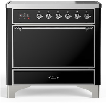 Ilve Majestic III Collection UMIB36QNR3BKC - 36 Inch Induction Range with 6 Induction Elements