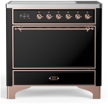 Ilve Majestic III Collection UMIB36QNR3BKP - 36 Inch Induction Range with 6 Induction Elements