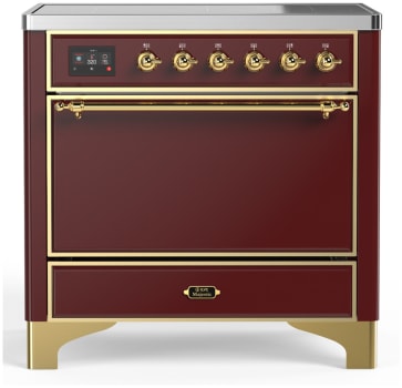 Ilve Majestic III Collection UMIB36QNR3BUG - 36 Inch Induction Range with 6 Induction Elements