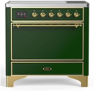 Ilve Majestic III Collection UMIB36QNR3EGG - 36 Inch Induction Range with 6 Induction Elements