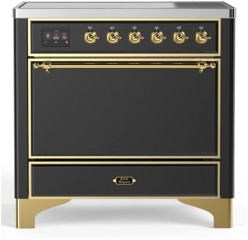 Ilve Majestic III Collection UMIB36QNR3MGG - 36 Inch Induction Range with 6 Induction Elements