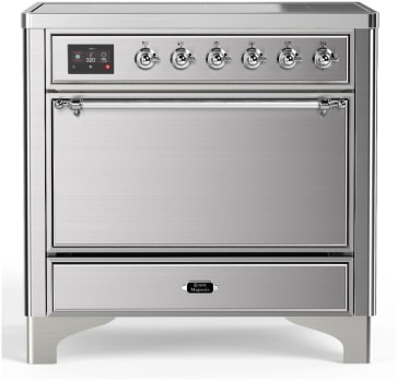 Ilve Majestic III Collection UMIB36QNR3SSC - 36 Inch Induction Range with 6 Induction Elements