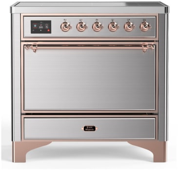 Ilve Majestic III Collection UMIB36QNR3SSP - 36 Inch Induction Range with 6 Induction Elements