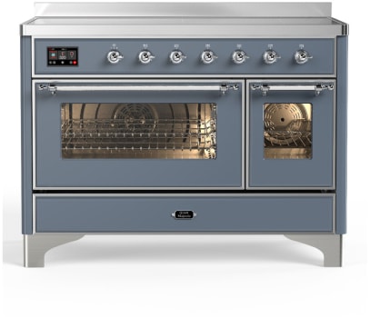 Ilve Majestic III Collection UMIB48NR3BGC - 48 Inch Induction Range with 6 Cooking Elements