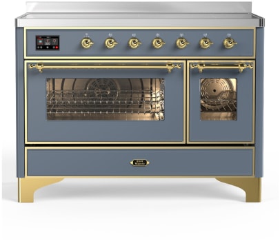 Ilve Majestic III Collection UMIB48NR3BGG - 48 Inch Induction Range with 6 Cooking Elements