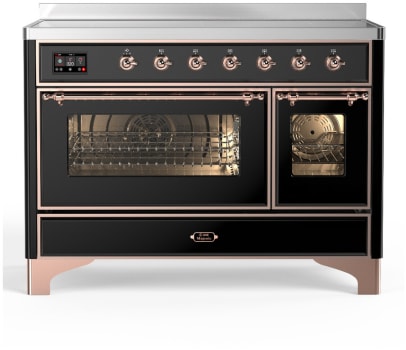 Ilve Majestic III Collection UMIB48NR3BKP - 48 Inch Induction Range with 6 Cooking Elements
