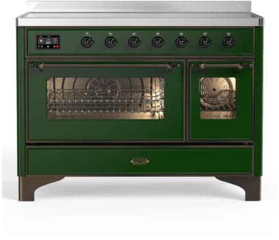 Ilve Majestic III Collection UMIB48NR3EGB - 48 Inch Induction Range with 6 Cooking Elements