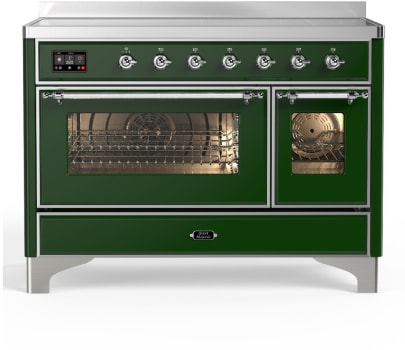 Ilve Majestic III Collection UMIB48NR3EGC - 48 Inch Induction Range with 6 Cooking Elements