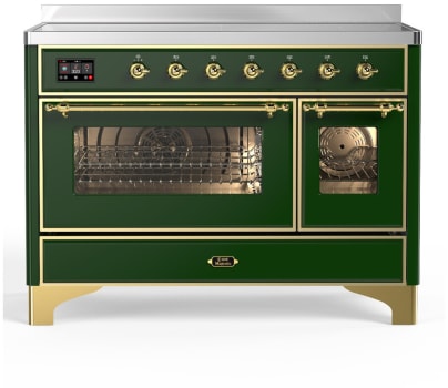 Ilve Majestic III Collection UMIB48NR3EGG - 48 Inch Induction Range with 6 Cooking Elements