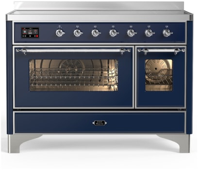 Ilve Majestic III Collection UMIB48NR3MBC - 48 Inch Induction Range with 6 Cooking Elements