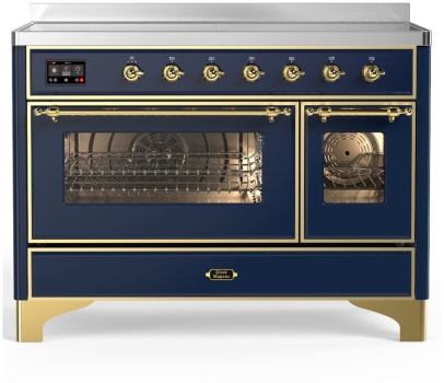 Ilve Majestic III Collection UMIB48NR3MBG - 48 Inch Induction Range with 6 Cooking Elements