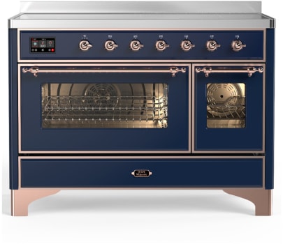 Ilve Majestic III Collection UMIB48NR3MBP - 48 Inch Induction Range with 6 Cooking Elements