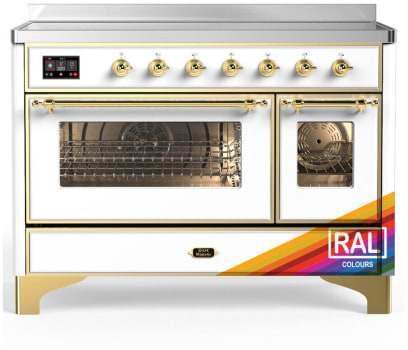 Ilve Majestic III Collection UMIB48NR3RAG - 48 Inch Induction Range with 6 Cooking Elements