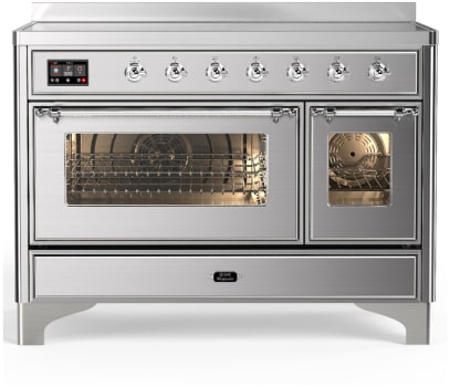 Ilve Majestic III Collection UMIB48NR3SSC - 48 Inch Induction Range with 6 Cooking Elements
