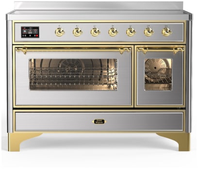 Ilve Majestic III Collection UMIB48NR3SSG - 48 Inch Induction Range with 6 Cooking Elements